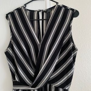 Striped Jumpsuit